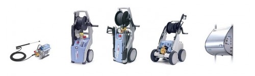 click to view cold water high pressure cleaners by Kranzle