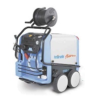 T Series machines fitted with integrated hose drum, including 20 M high pressure hose.